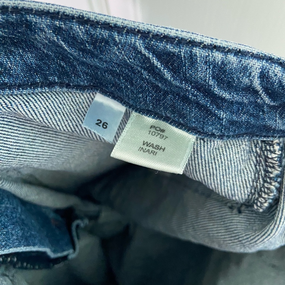 REFORMATION HIGH RISE STRAIGHT PATCH POCKET JEAN - Picture 3 of 3